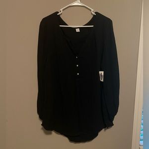 NWT Old Navy Long Sleeve Textured Tunic
